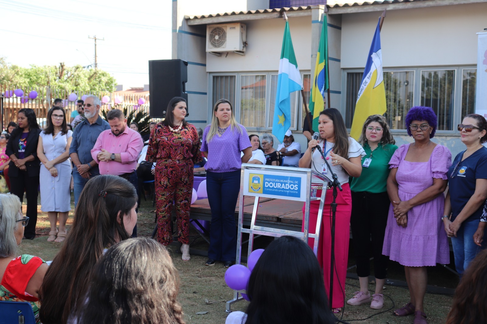 Campanha Agosto Lilás quer levar informação às mulheres de Dourados